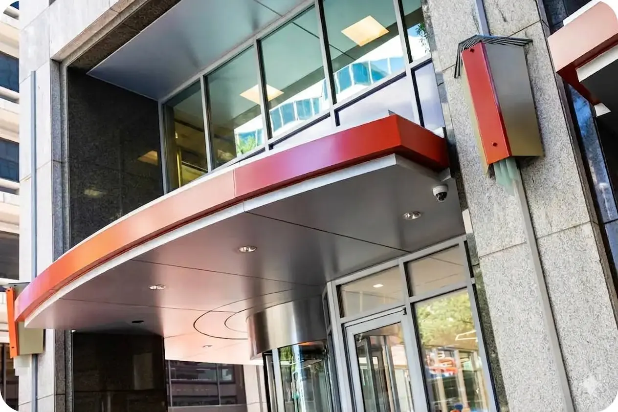 The entrance to a Union Diamond Bank office
